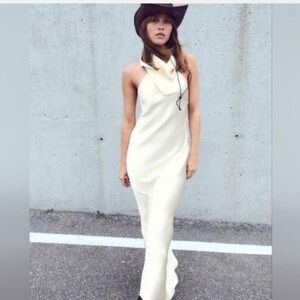 Zara Cream Midi Dress